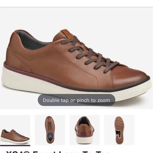 Johnston & Murphy XC4 Men's Foust Brown Leather Sneakers
